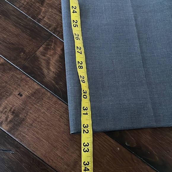 Talbots wool blend trousers Straight Gray Size 6 Business Casual Career Office - Picture 7 of 12